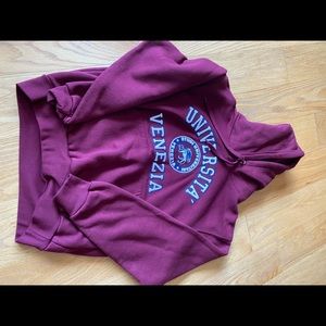 University of Venice hooded sweatshirt. M